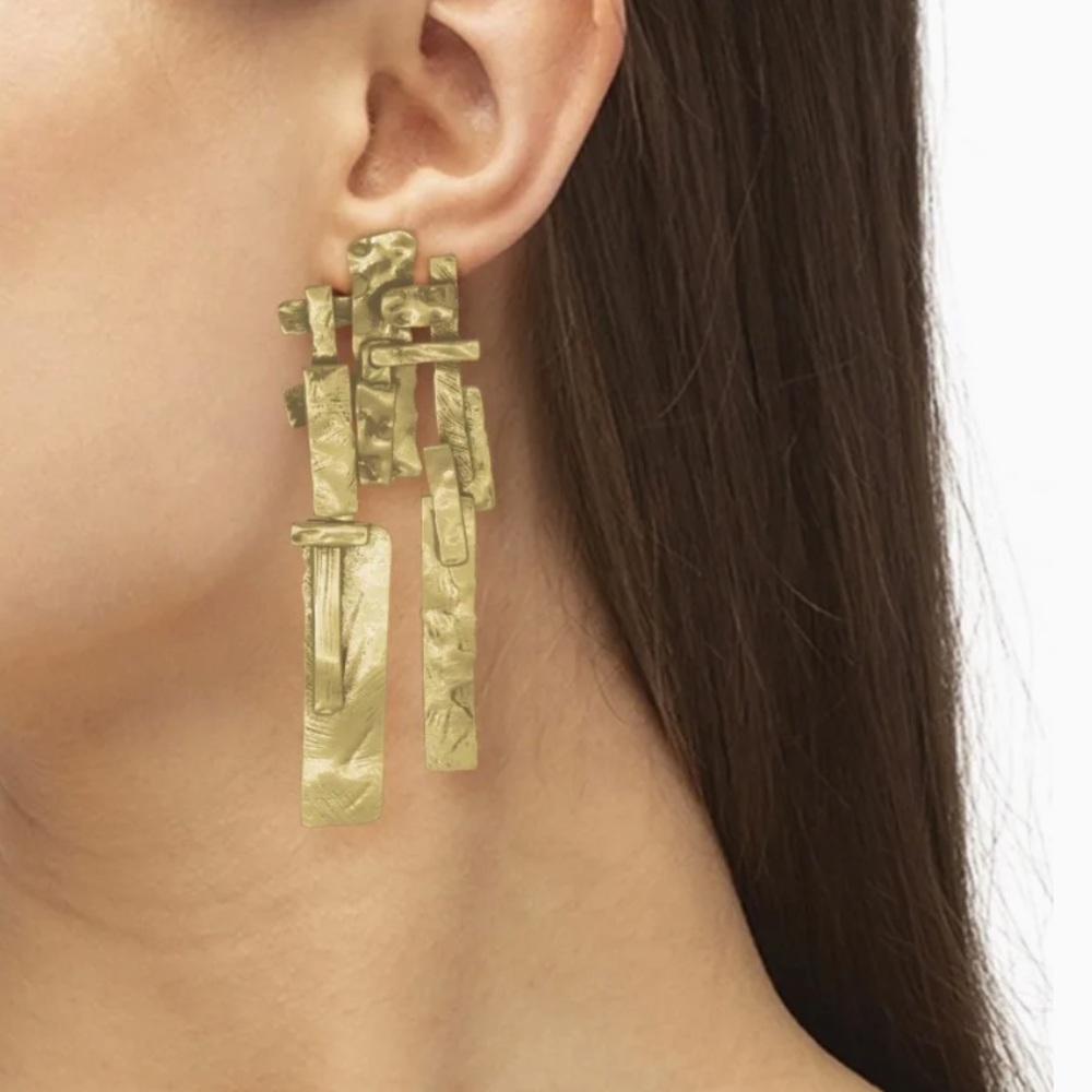 Kendra Scott Holland Earrings Vintage Gold $118